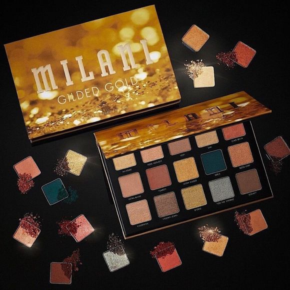 Milani Other - COPY - Milani Gilded Gold Eyeshadow Palette
